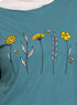 Green Olive Printed Long - Sleeve Design 52 - Khotwh